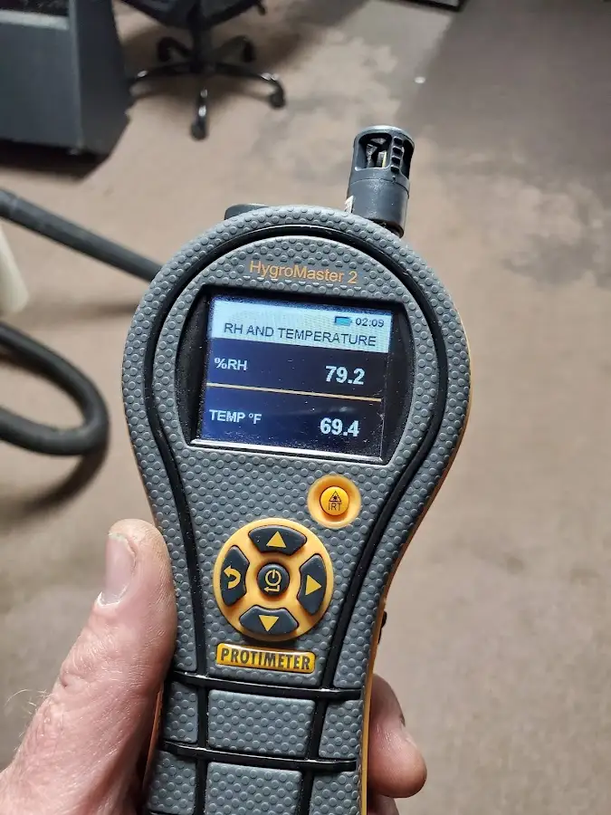 Moisture meter humidity assessment for Mold Remediation & Removal in Isanti